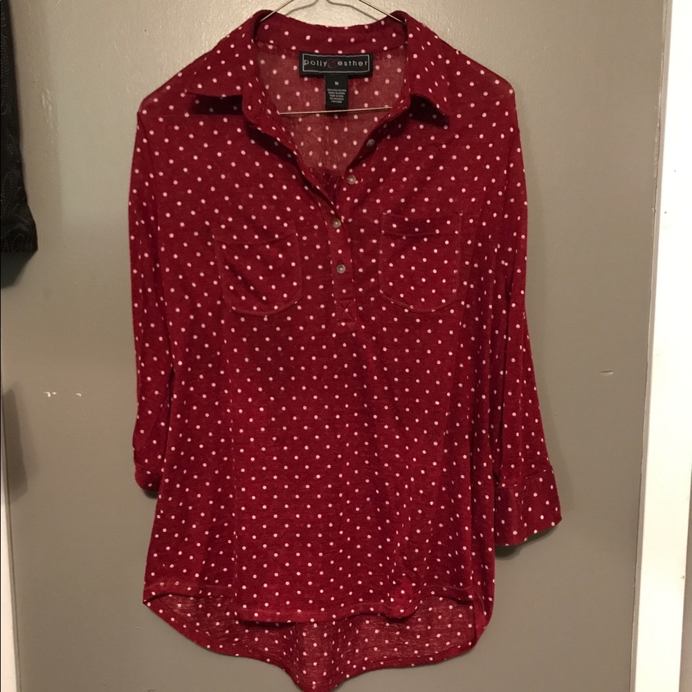 Polka Dot Shirt❣️
