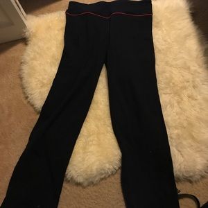 Full length Lululemon flared yoga pants