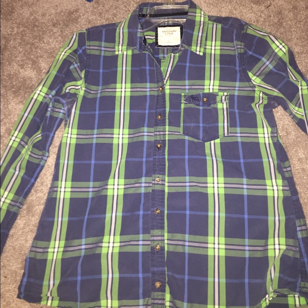 Abercrombie & Fitch Plaid Shirt