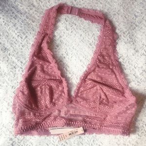 Victoria's Secret Long Line Halter Bralette