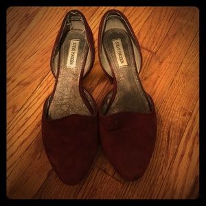 Steve Madden Burgundy flats