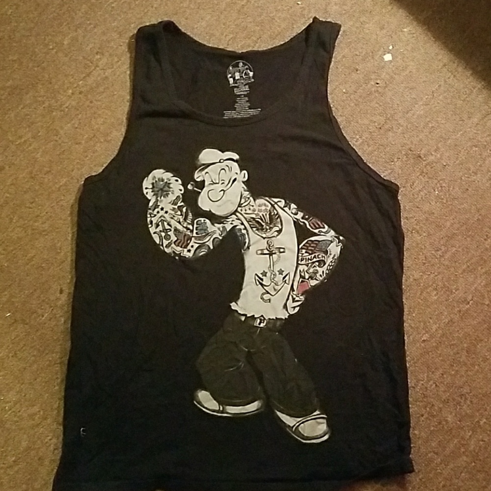Popeye the tatted  sailor