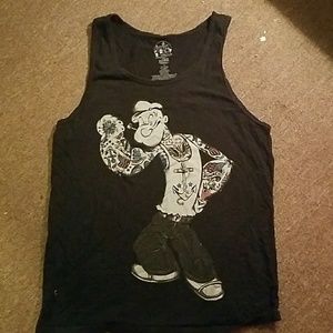 Popeye the tatted sailor