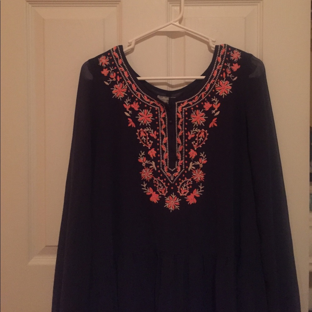 Altar'd State Navy Tunic
