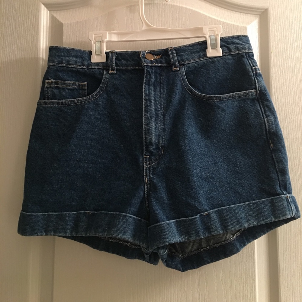American Apparel High waisted shorts