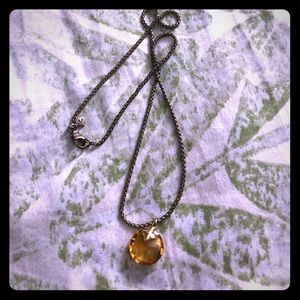 David yurman necklace citrine