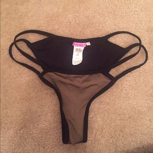 River Island Olive Green Bikini Bottoms