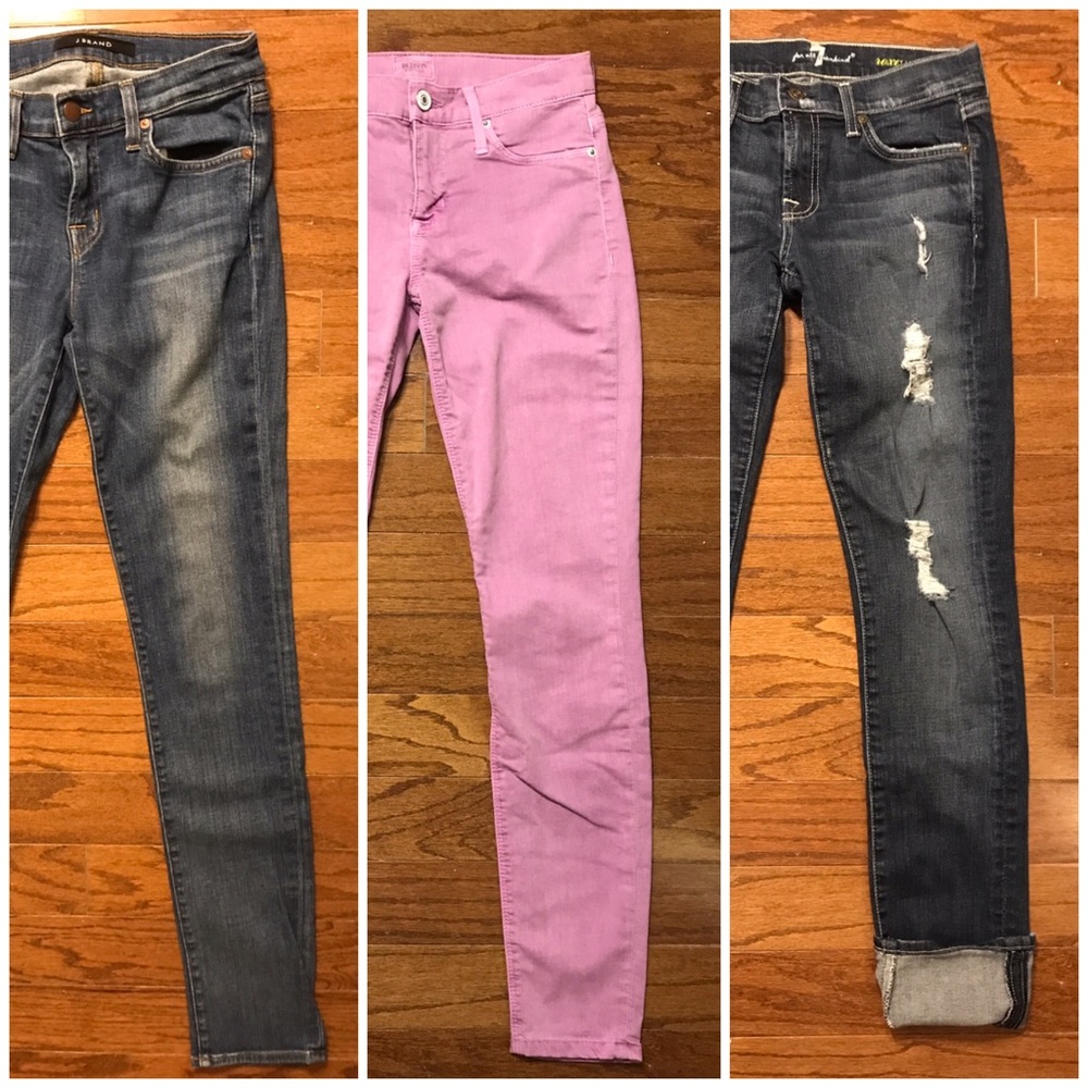 BUNDLE J Brand, 7 For All Mankind, & Hudson Jeans