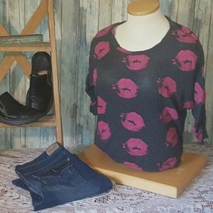 Rue 21 SWAK 3/4 sleeve shirt