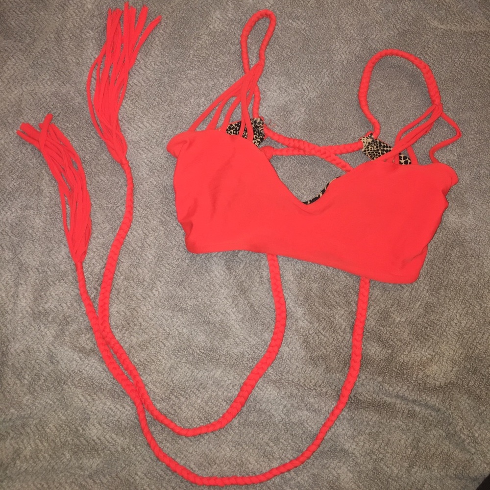 Red/coral Acacia Top