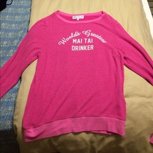Wildfox sweater worlds greatest mai tai drinker