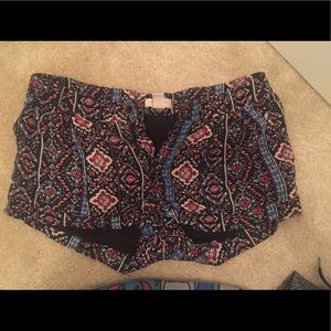 Tribal Print Shorts