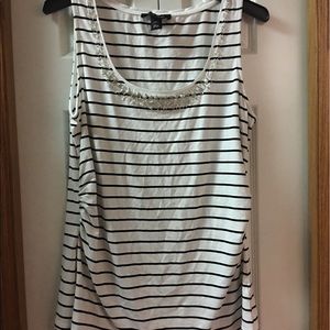 WHBM NWOT embellished tank
