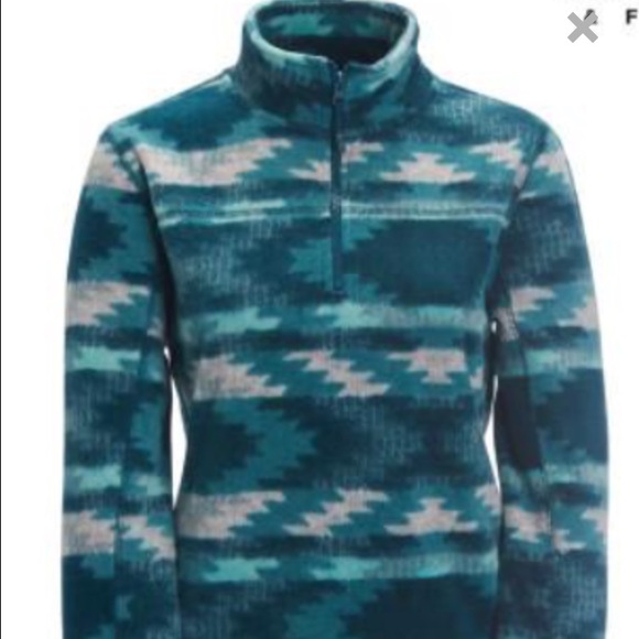 Aeropostal Blue 1/4 Zip Fleece - Picture 1 of 7
