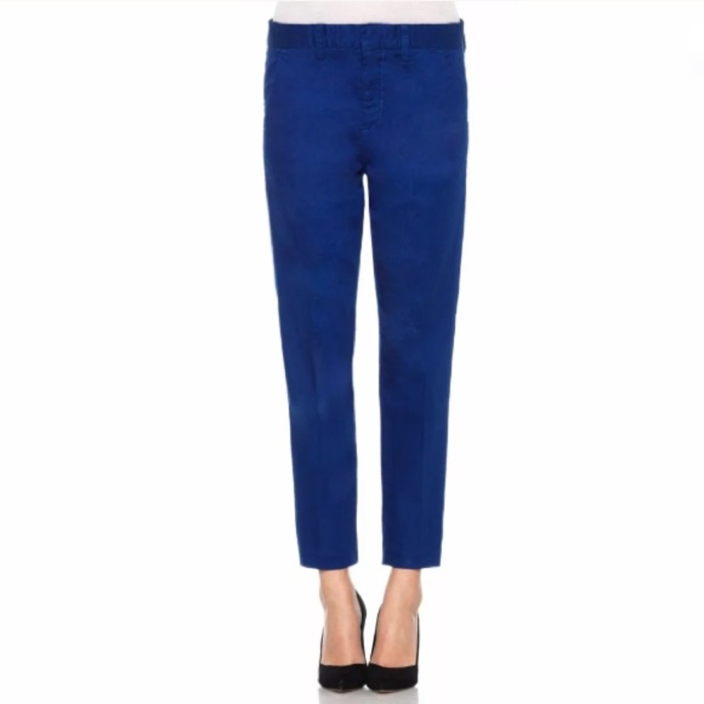 Joe's Jeans Blue Boyfriend Ankle Trouser Pants