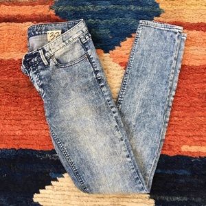 Acid Wash Skinny Jeans
