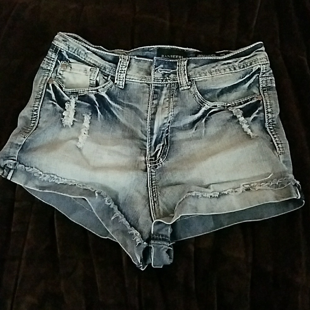 High waisted shorts
