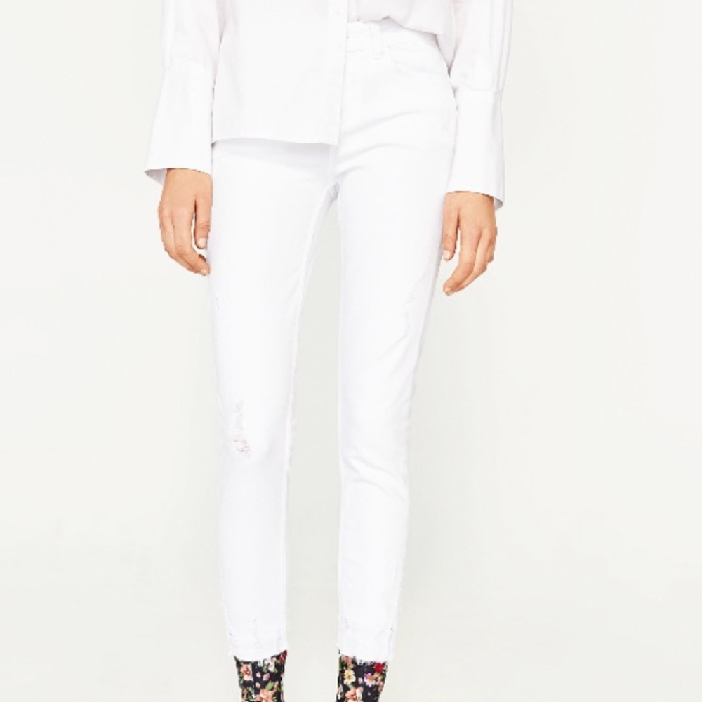White Zara Jeans