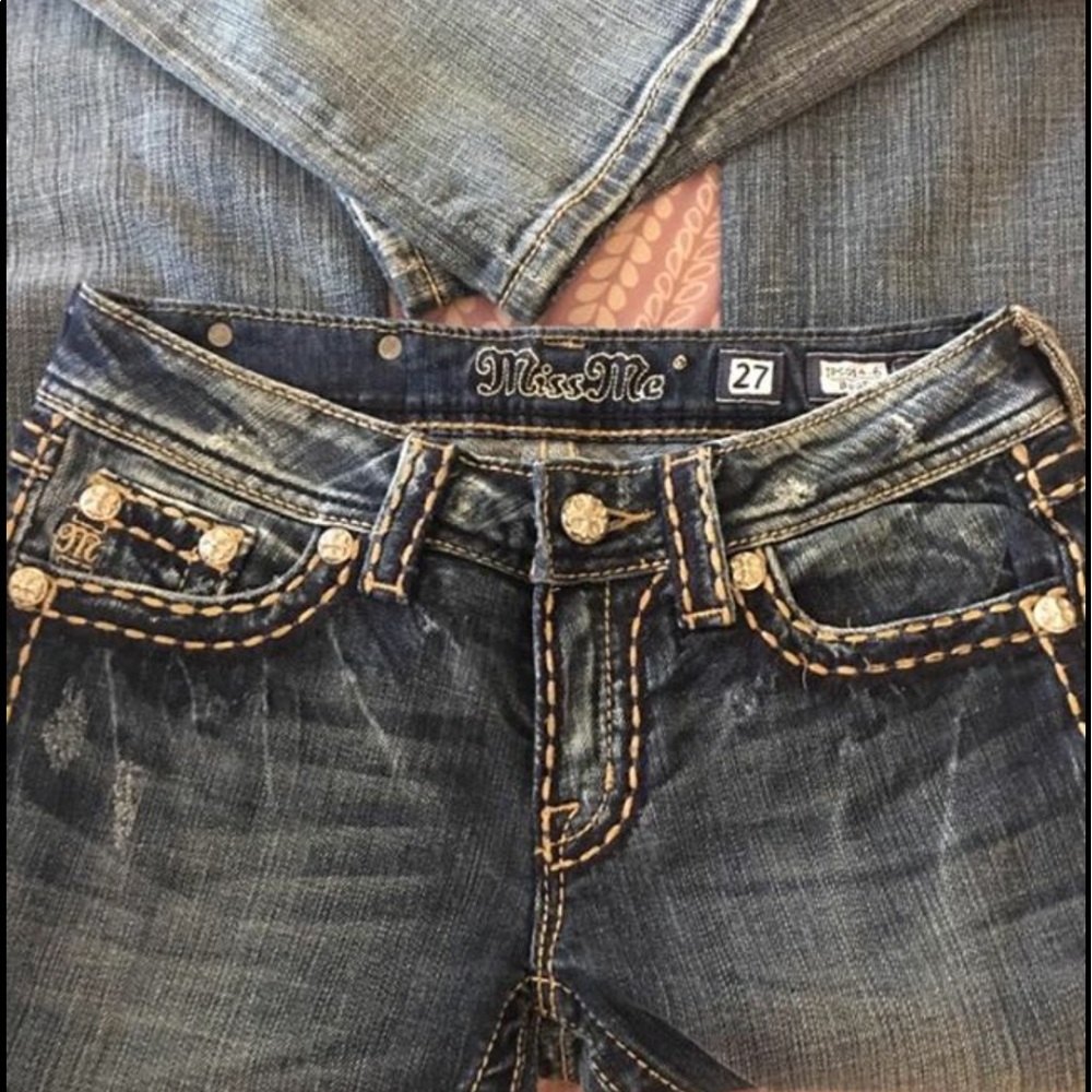 Miss Me Boot Cut Jeans