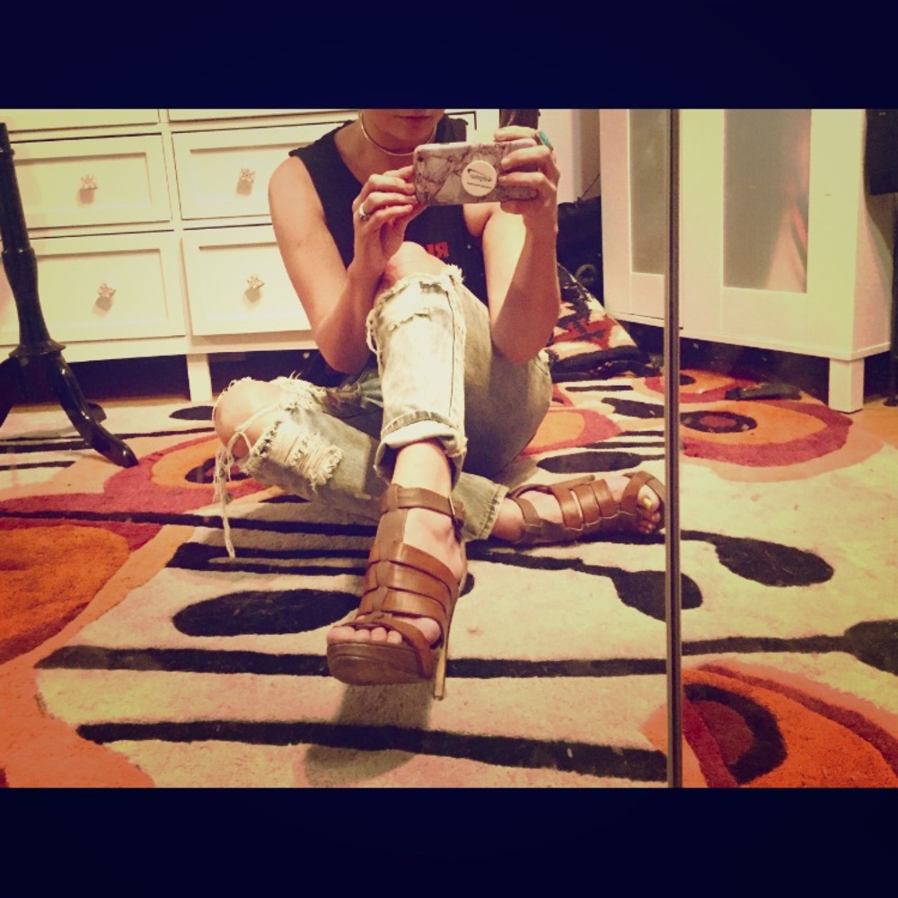 Michael Antonio heeled sandals