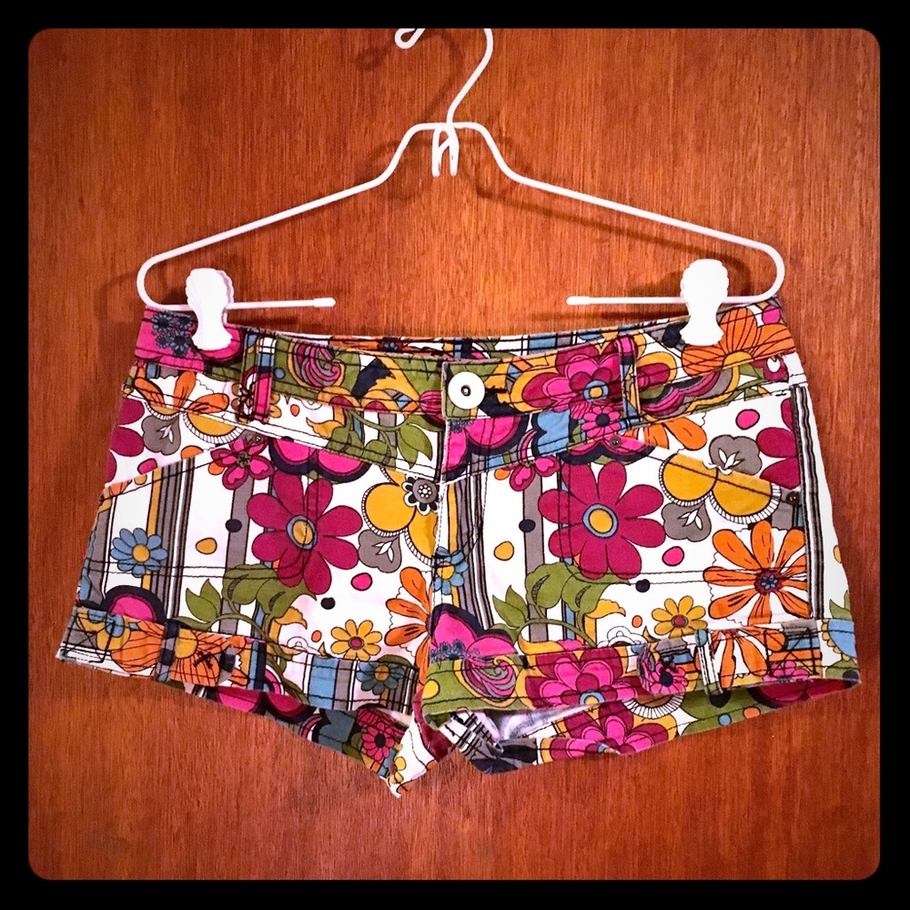 Groovy Floral Shorts
