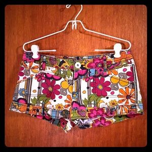 Groovy Floral Shorts