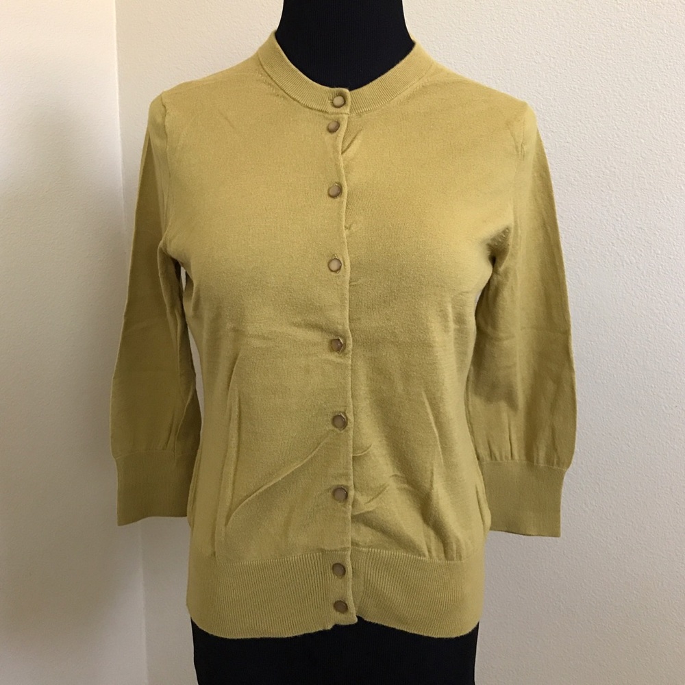 J. Crew Cotton Cardigan Sweater