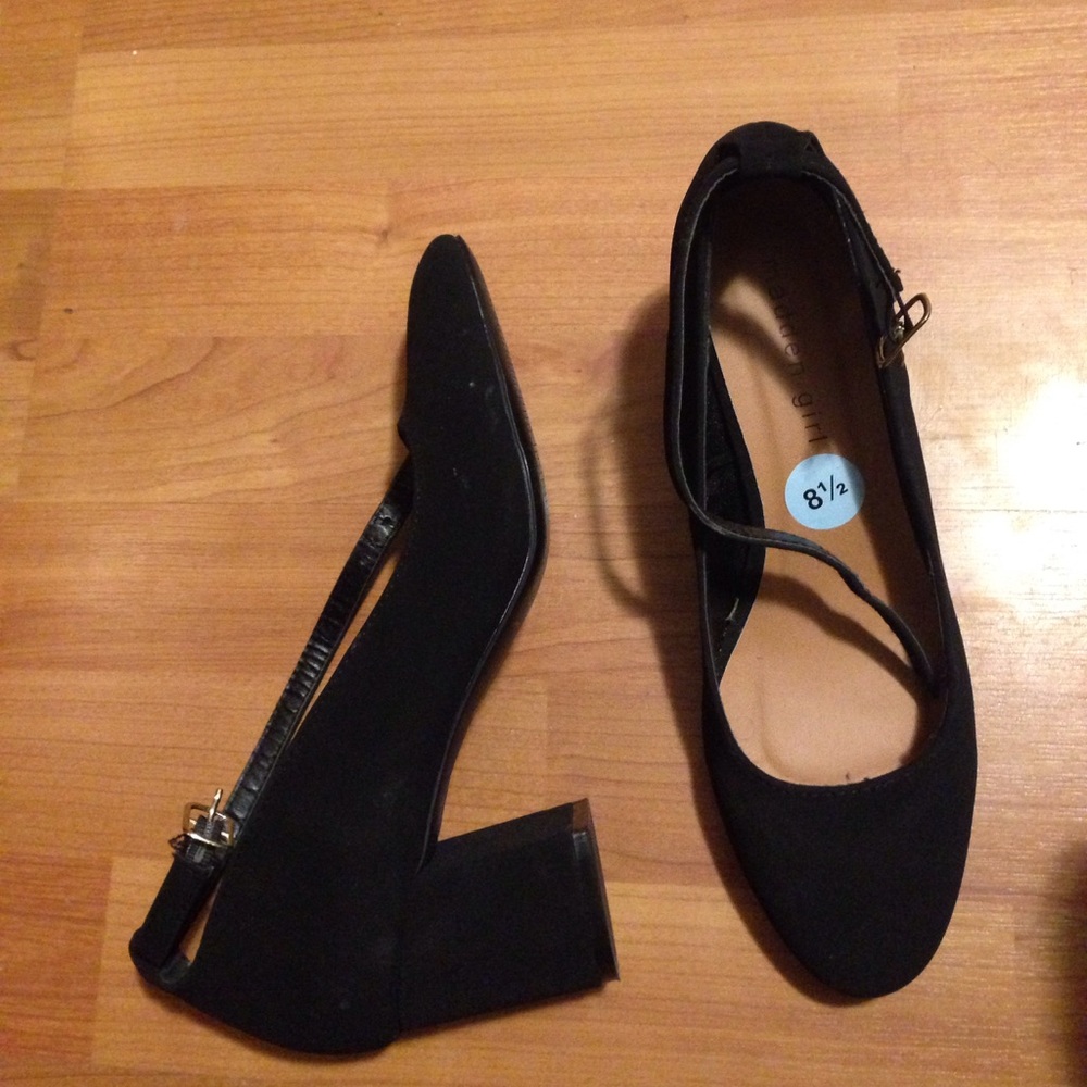 MADDEN GIRL BLOCK HEELS PUMPS SIZE 8.5