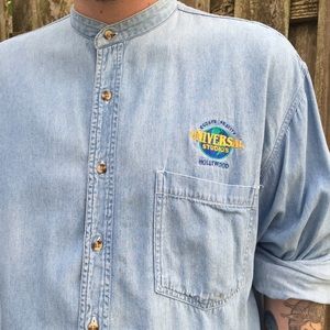 Universal Studios Hollywood Denim Shirt