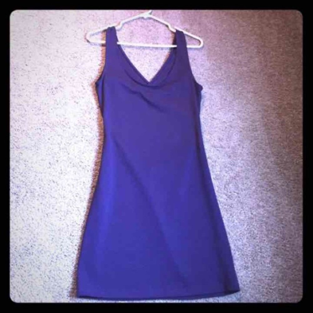 Purple Bodycon Dress