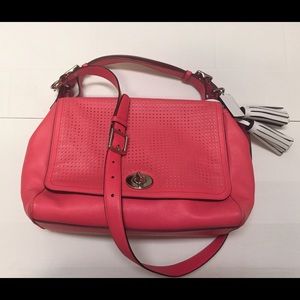 Coach Rory Perforated Handbag