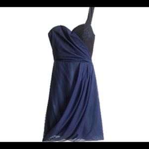 Vena Cava for Aqua one shoulder draped mesh dress