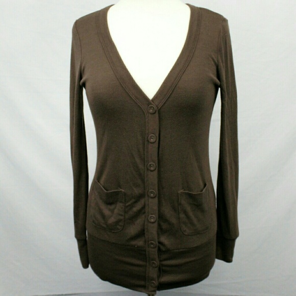 Derek Heart Sweaters - V-neck Cardigan