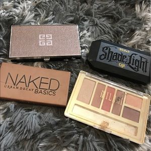 Mini eyeshadow palette bundle givenchy Milani