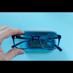 Warby Parker Glasses - Bensen - Blue