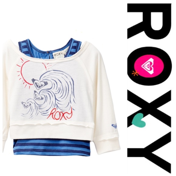 🆕Roxy Big Making Waves Tee - Picture 2 of 3