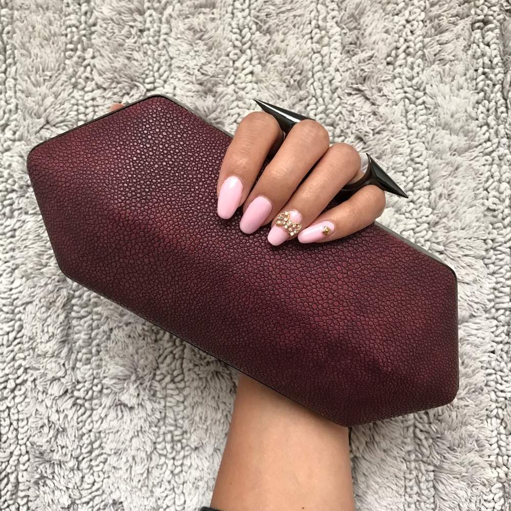 BCBGen Edgy Clutch