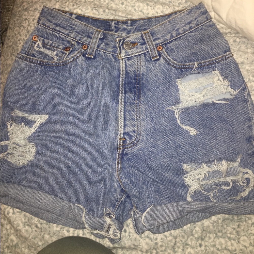 Vintage Renewed Levi's High Waisted Jean Shorts