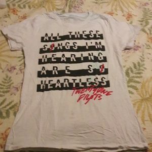 Twenty One Pilots Lane Boy hot topic tee shirt