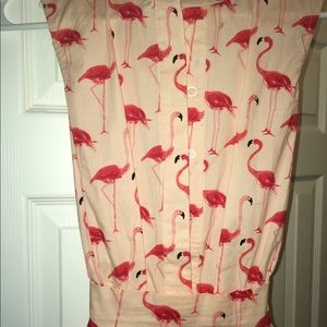 Brand new Kate spade look alike flamingo dress