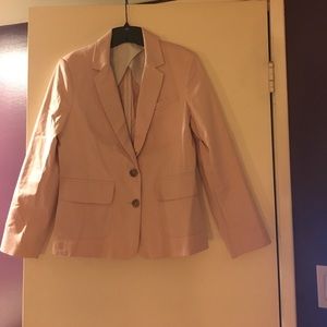 Blush pink Express blazer.
