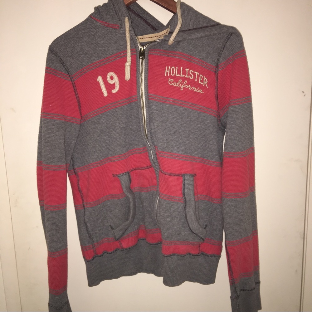Hollister zip up hoodie