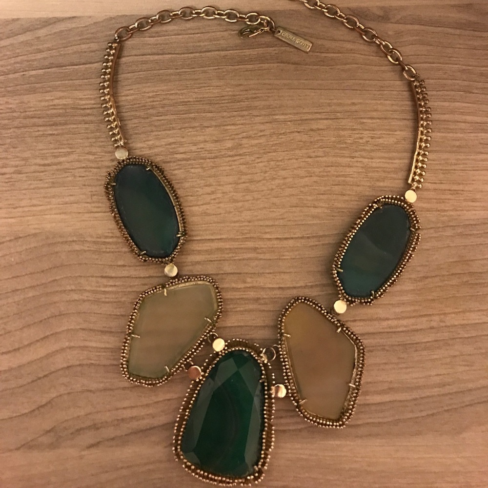 Kendra Scott five stone necklace