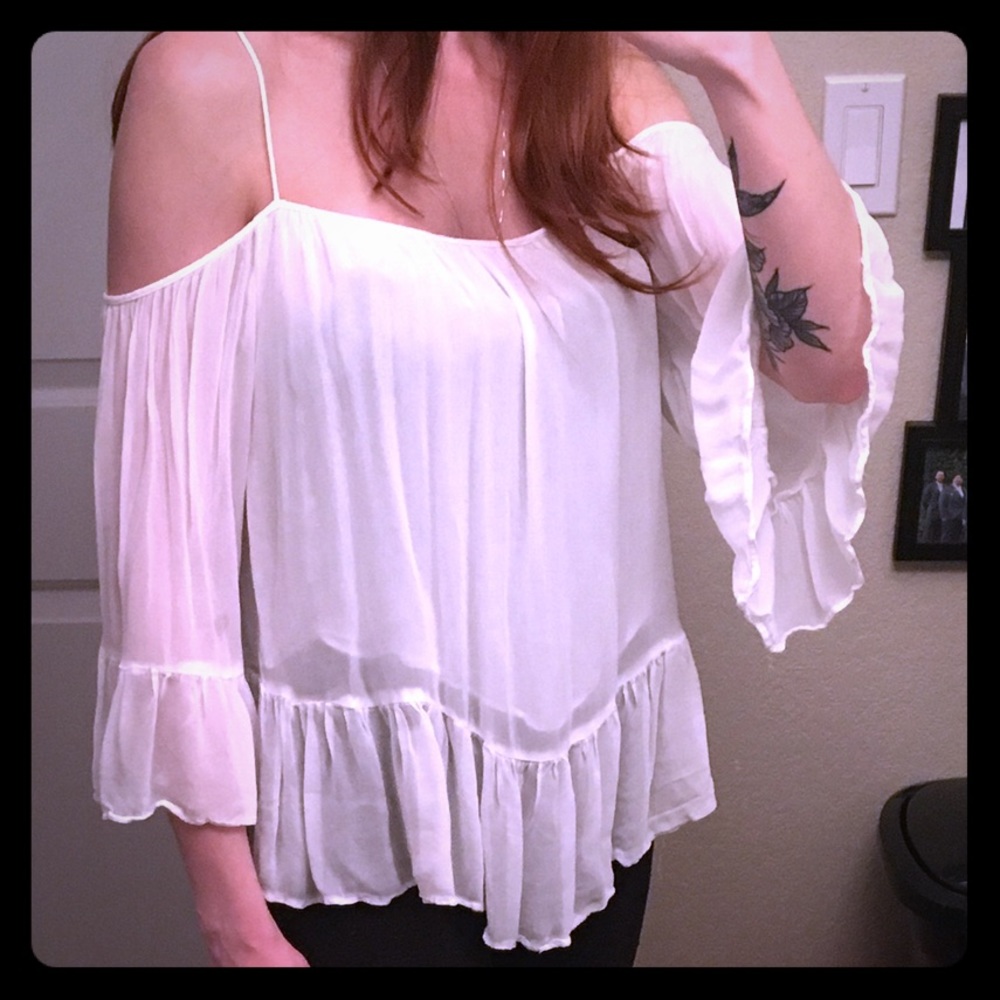 Zara Boho top