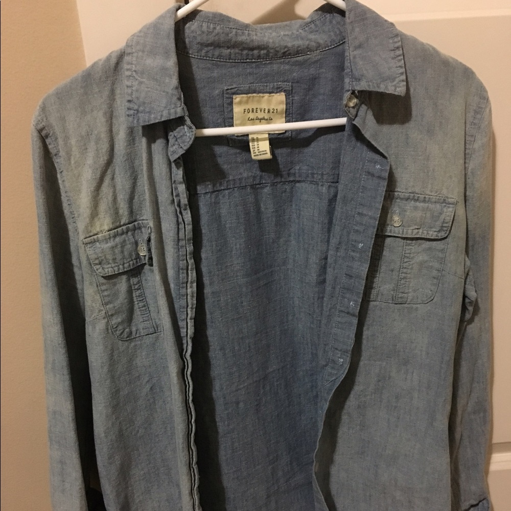 Forever 21 Denim Shirt