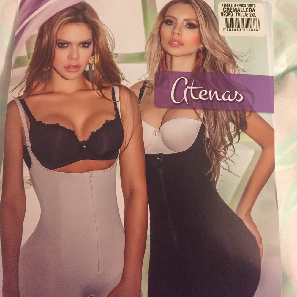 Atenas Zipper Booty Shorts Body Shaper/Waistshaper