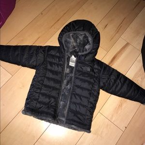 The North Face mossbud swirl jacket (reversible)