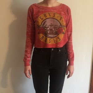 Guns n' Roses crop top