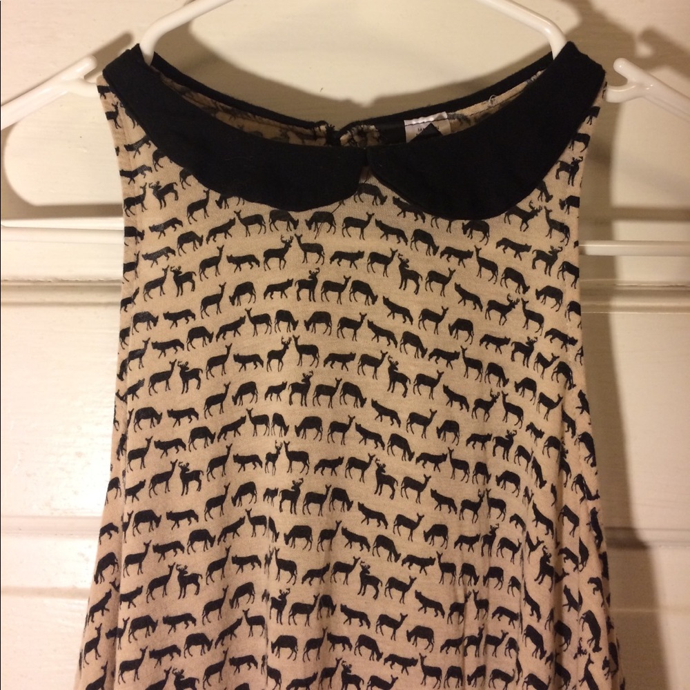 Oh Dear Peter Pan Collar Swing Tank Top