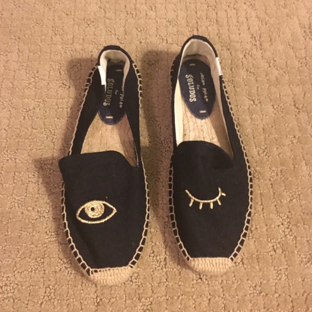 SOLUDOS Brand New Eye Wink Espadrilles
